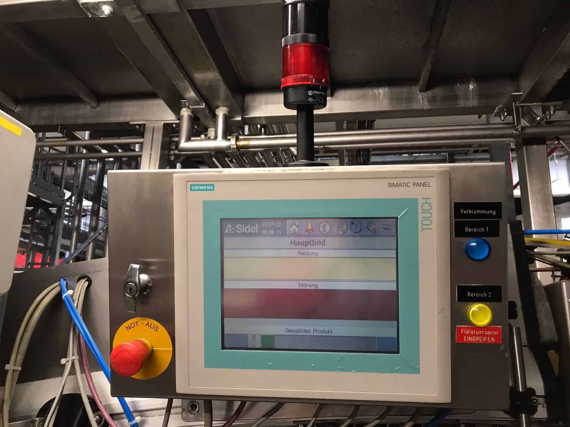Control unit of SIDEL SBO 10 Series 2