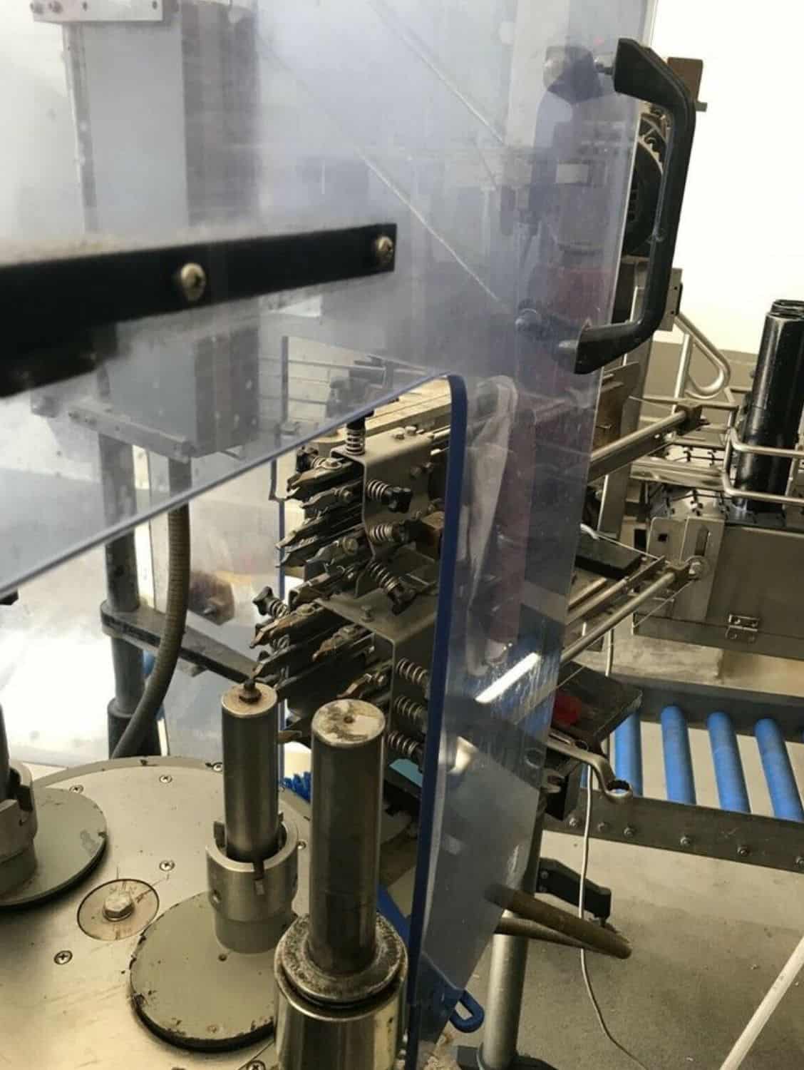 Side view of Nagel, PAC, Juwatec Returnable Glass Filling line for beer, soft drink