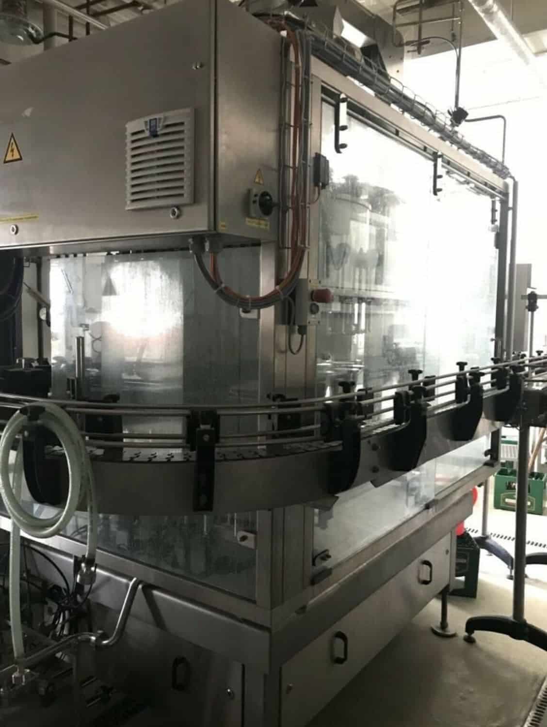 Working room of Nagel, PAC, Juwatec Returnable Glass Filling line for beer, soft drink