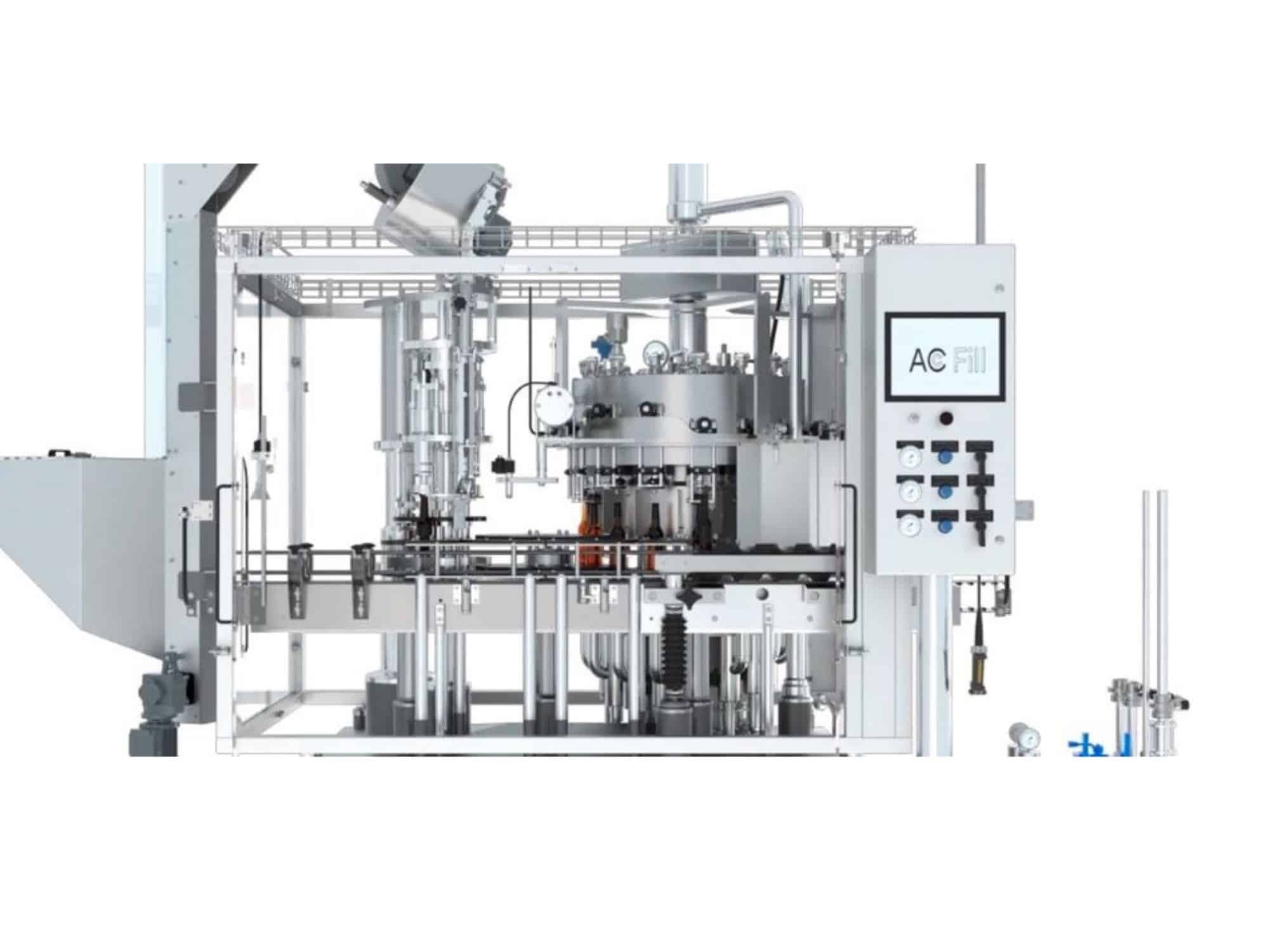 Layout of Nagel, PAC, Juwatec Returnable Glass Filling line for beer, soft drink