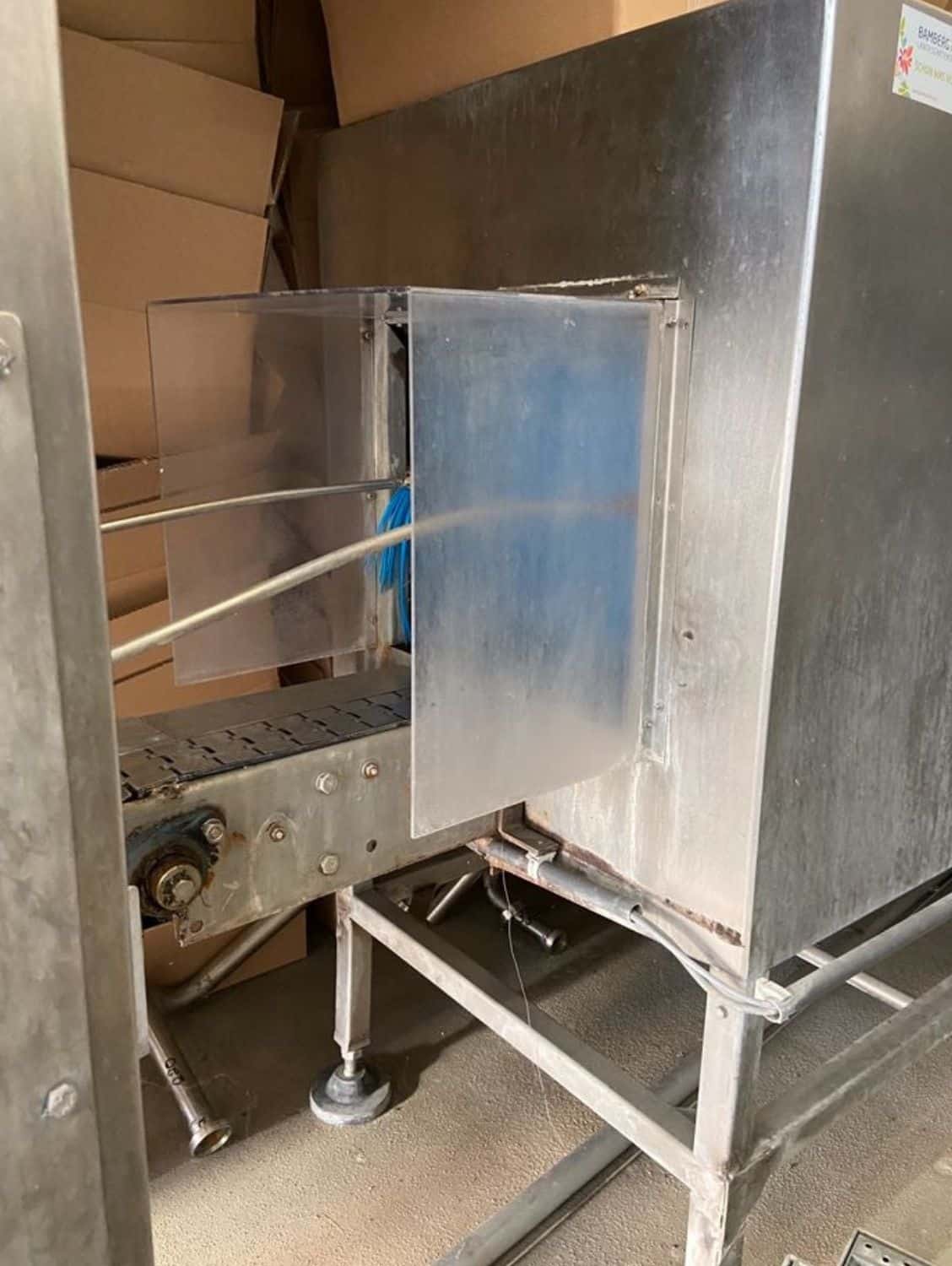 Right view of Nagel, PAC, Juwatec Returnable Glass Filling line for beer, soft drink