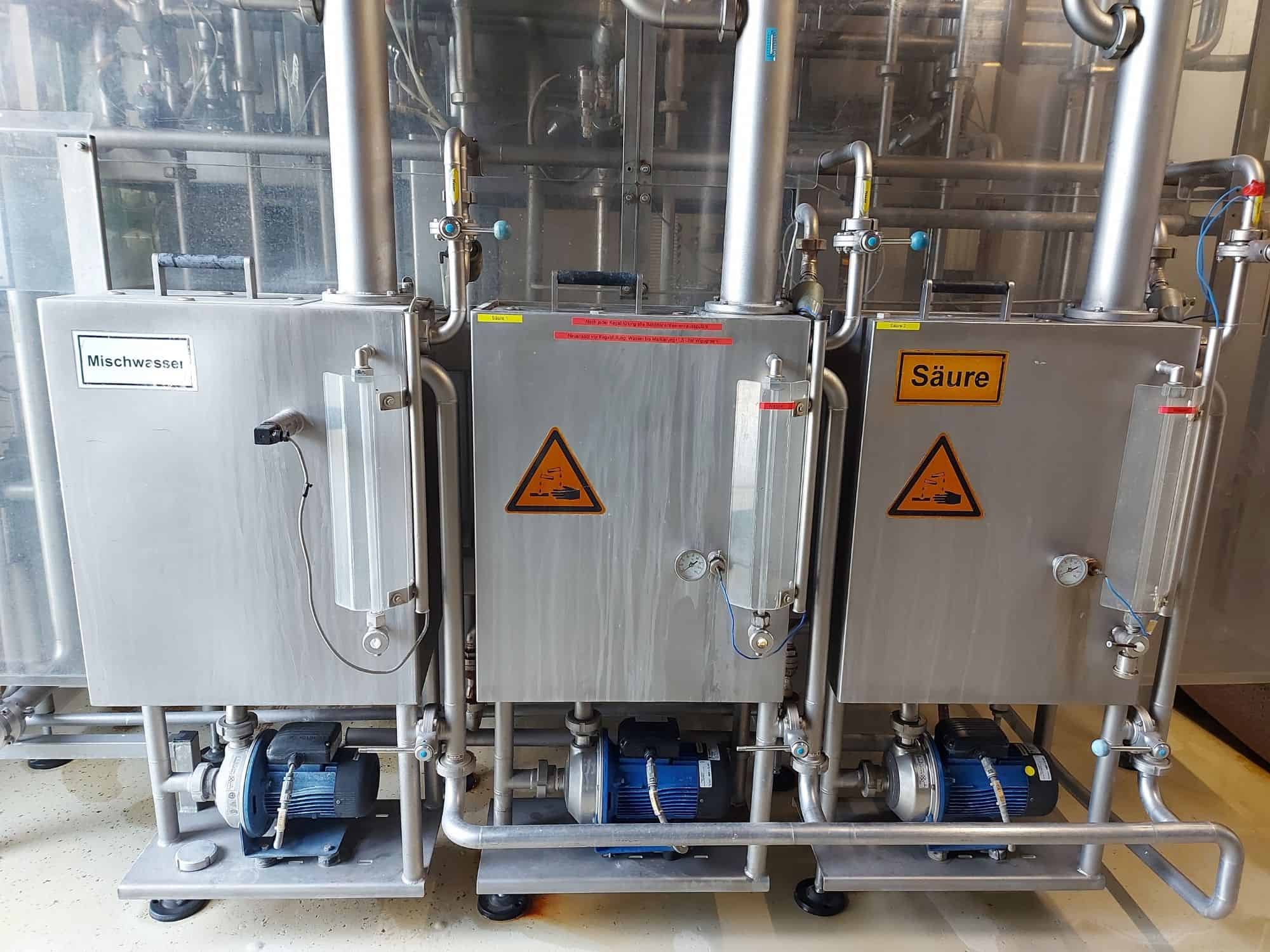 Side view of M+F KEG-Technik Minomat A 5/4