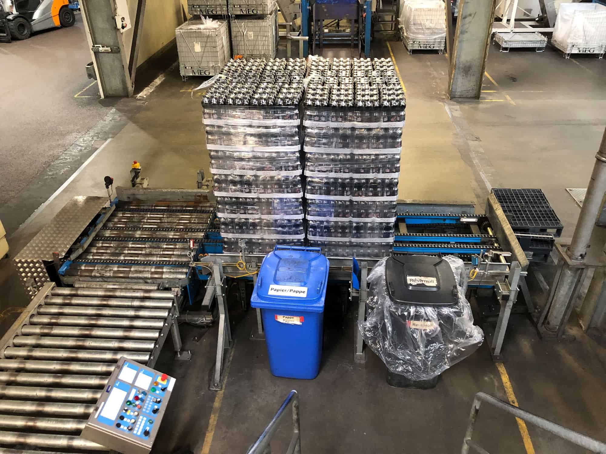 Working room of Kettner packaging line