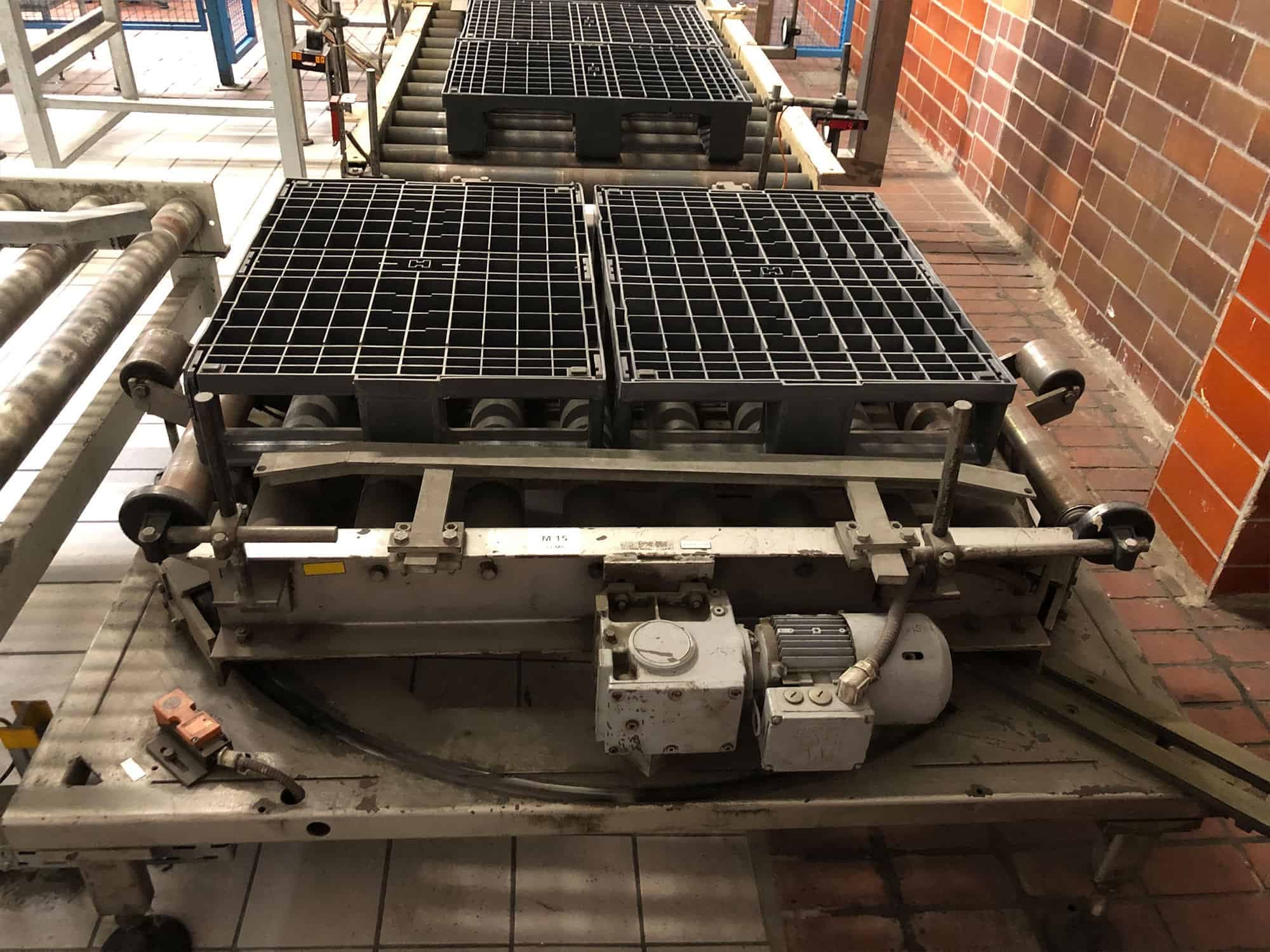 Side view of Kettner packaging line