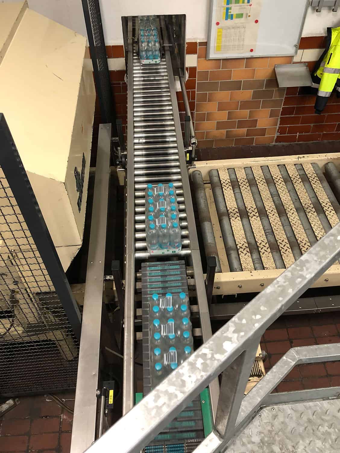 Side view of Kettner packaging line