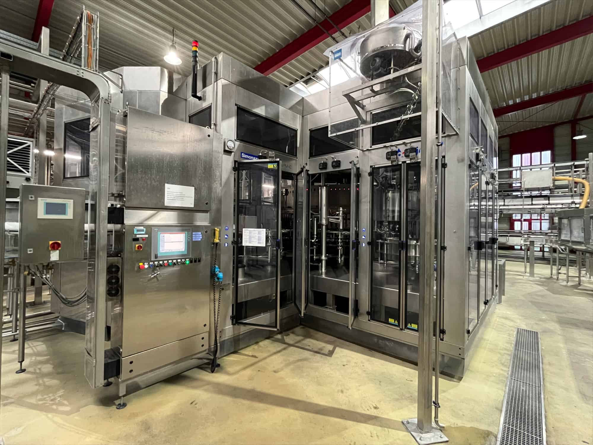 Left view of SIDEL KHS / Sidel / Simonazzi