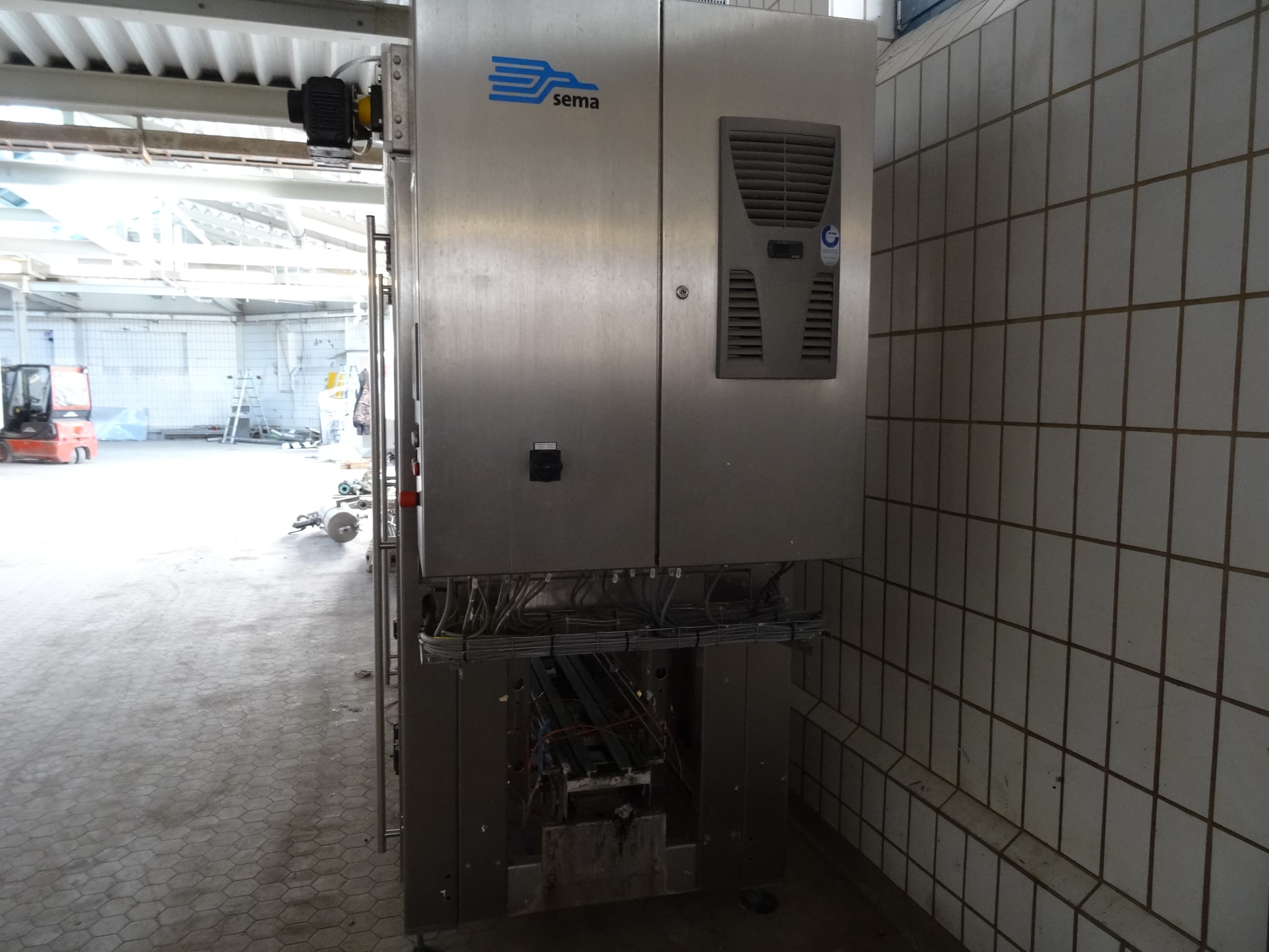 Control unit of Sema mechanical engineering case packer
