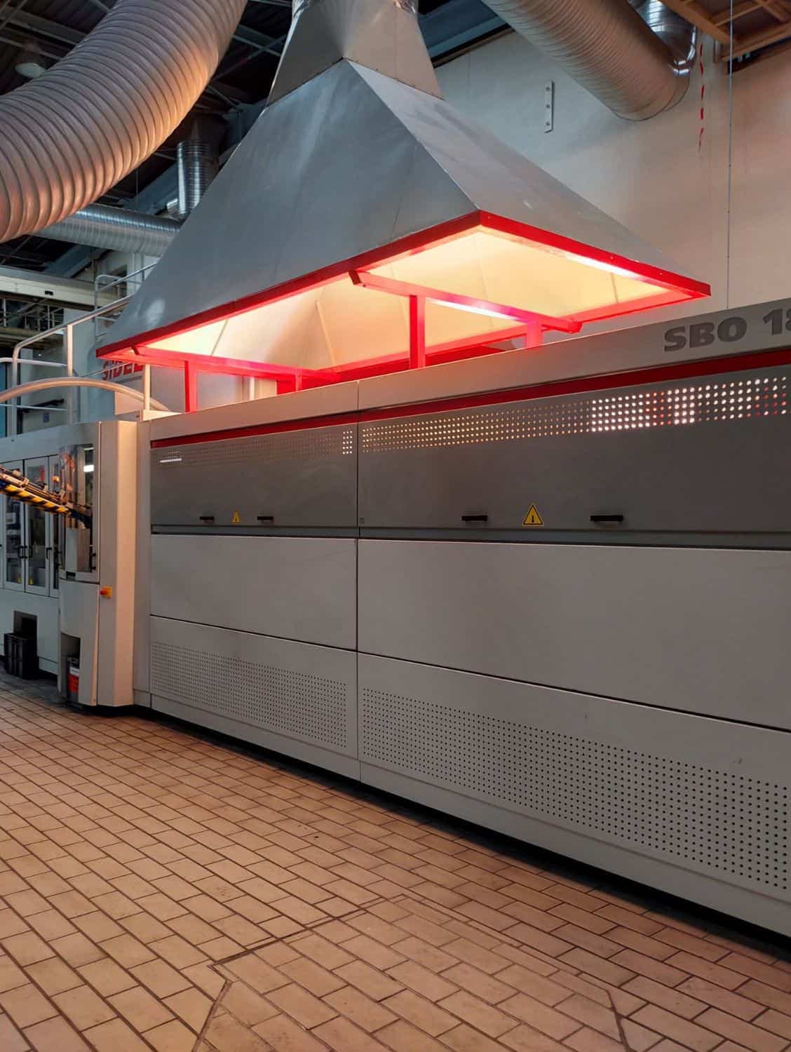 Left view of SIDEL SBO 18 Series 2