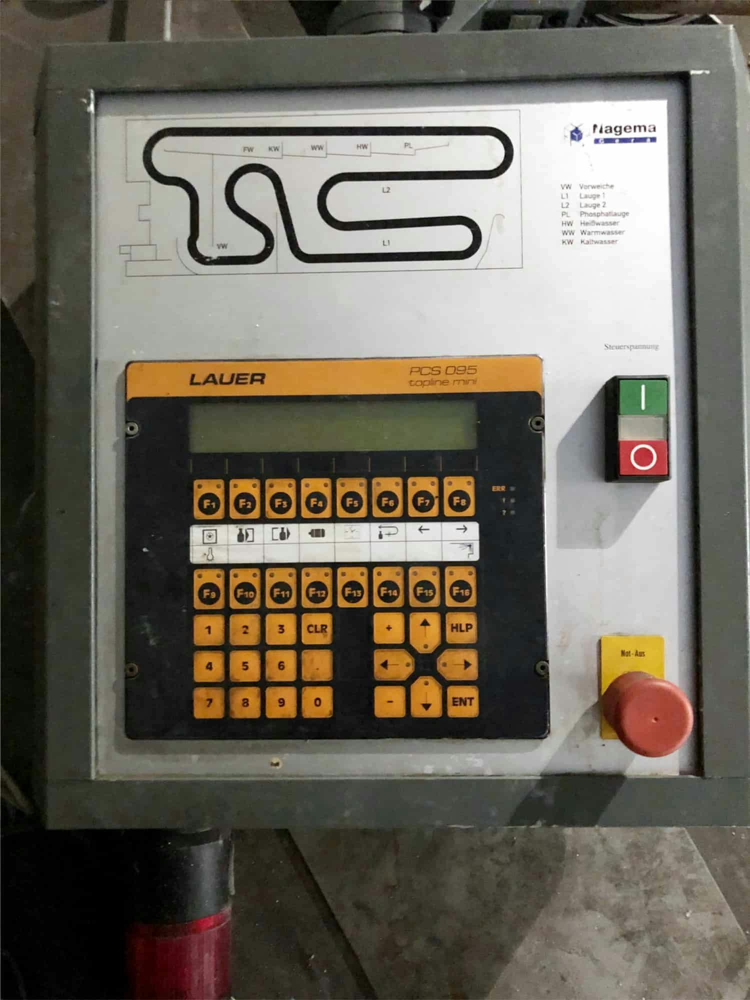 Control unit of GM Gera Arcade DS 02 / 102 / 16
