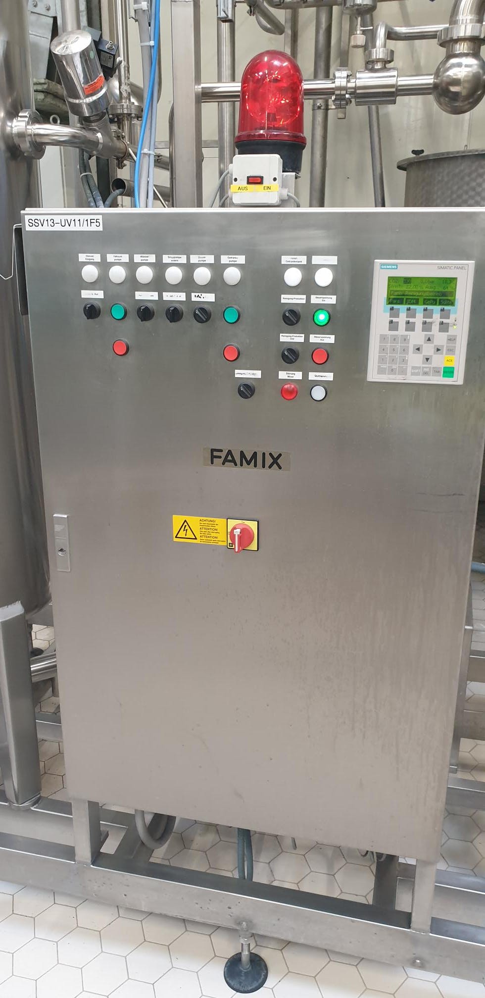 Control unit of FAMIX FAMIX 15000